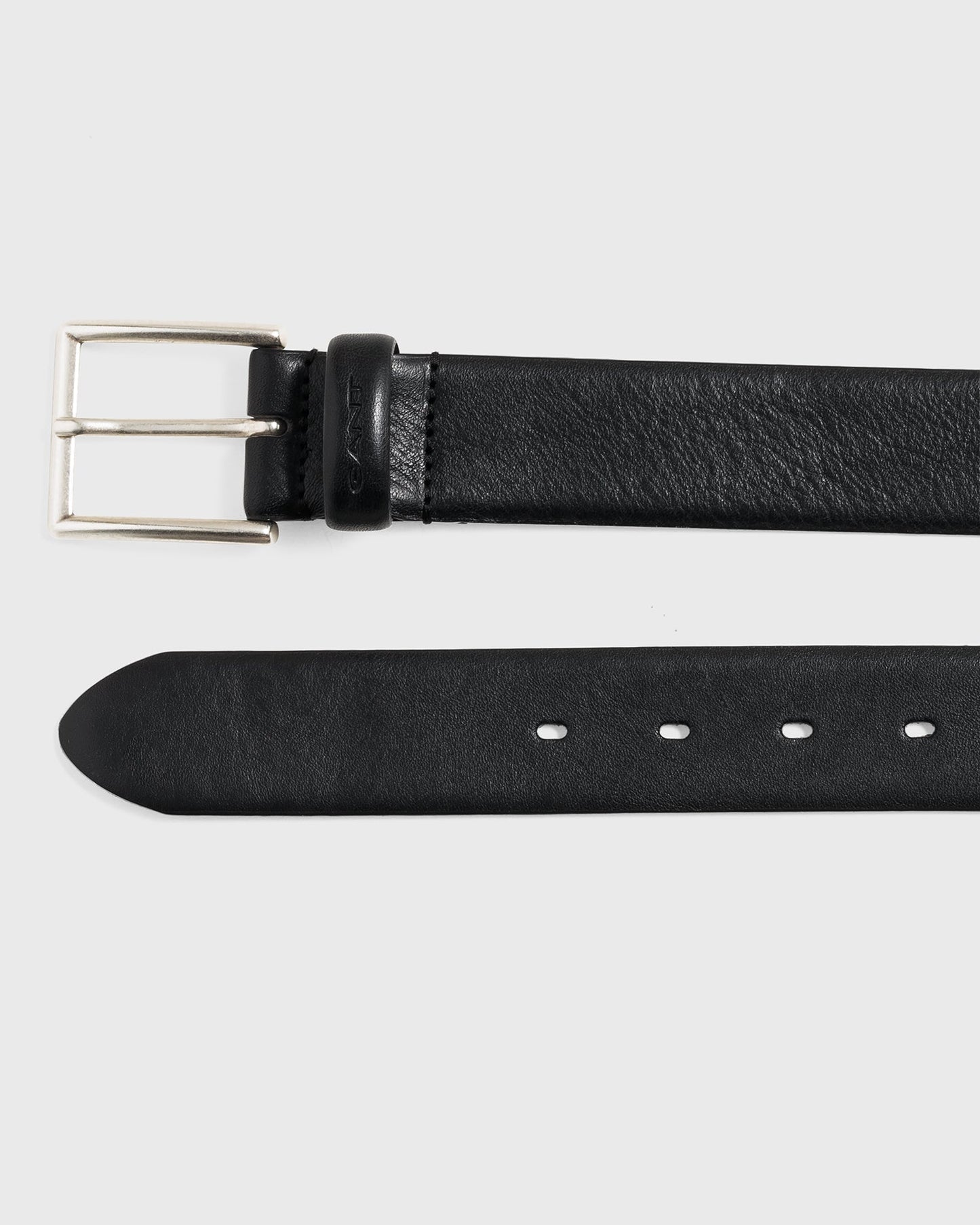 Men's Classic Leather Belt - BLACK