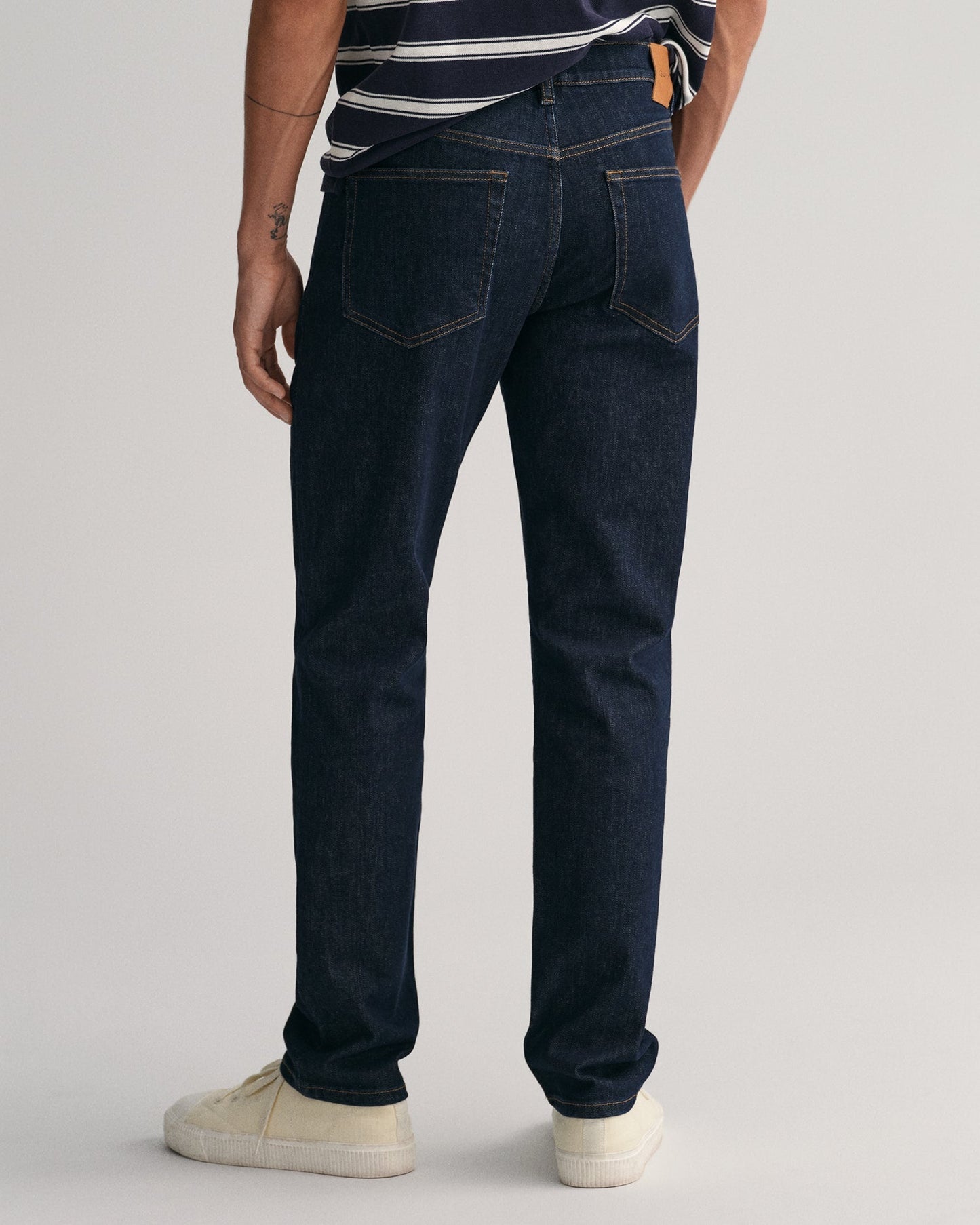 Men's Slim Fit Jeans - DARK BLUE