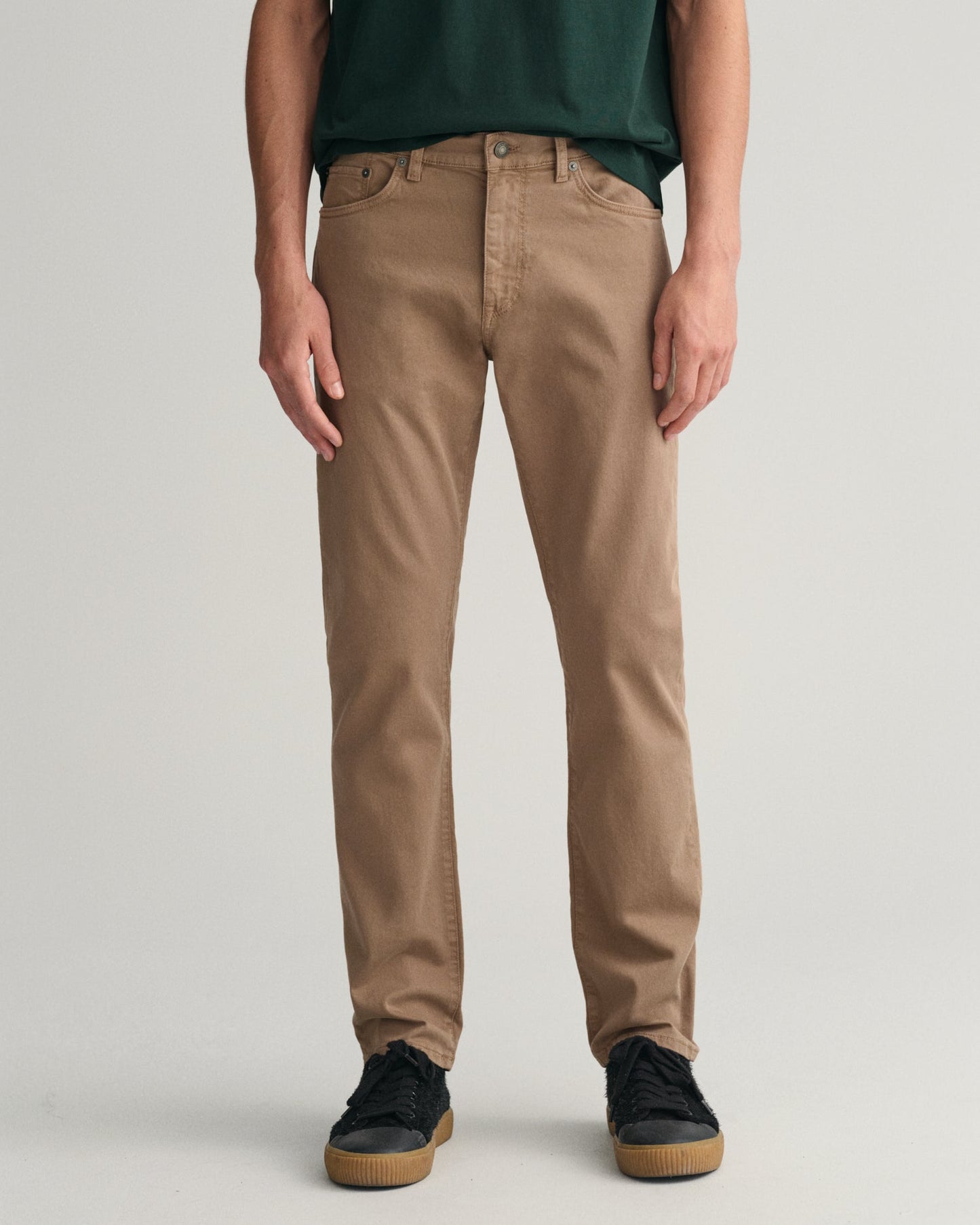 Men's Regular Fit Desert Jeans - DESERT BROWN