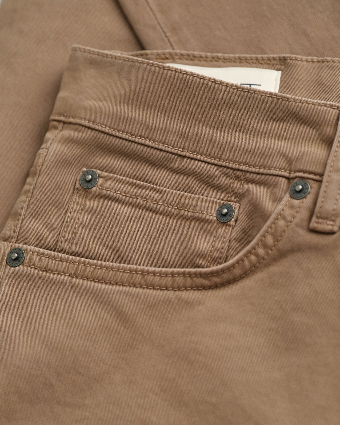 Men's Regular Fit Desert Jeans - DESERT BROWN