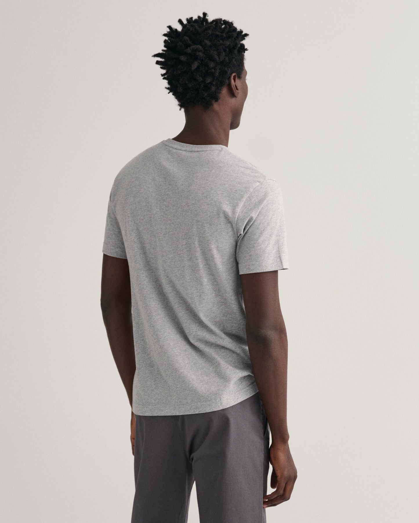 Men's Archive Shield T-Shirt - GREY MELANGE