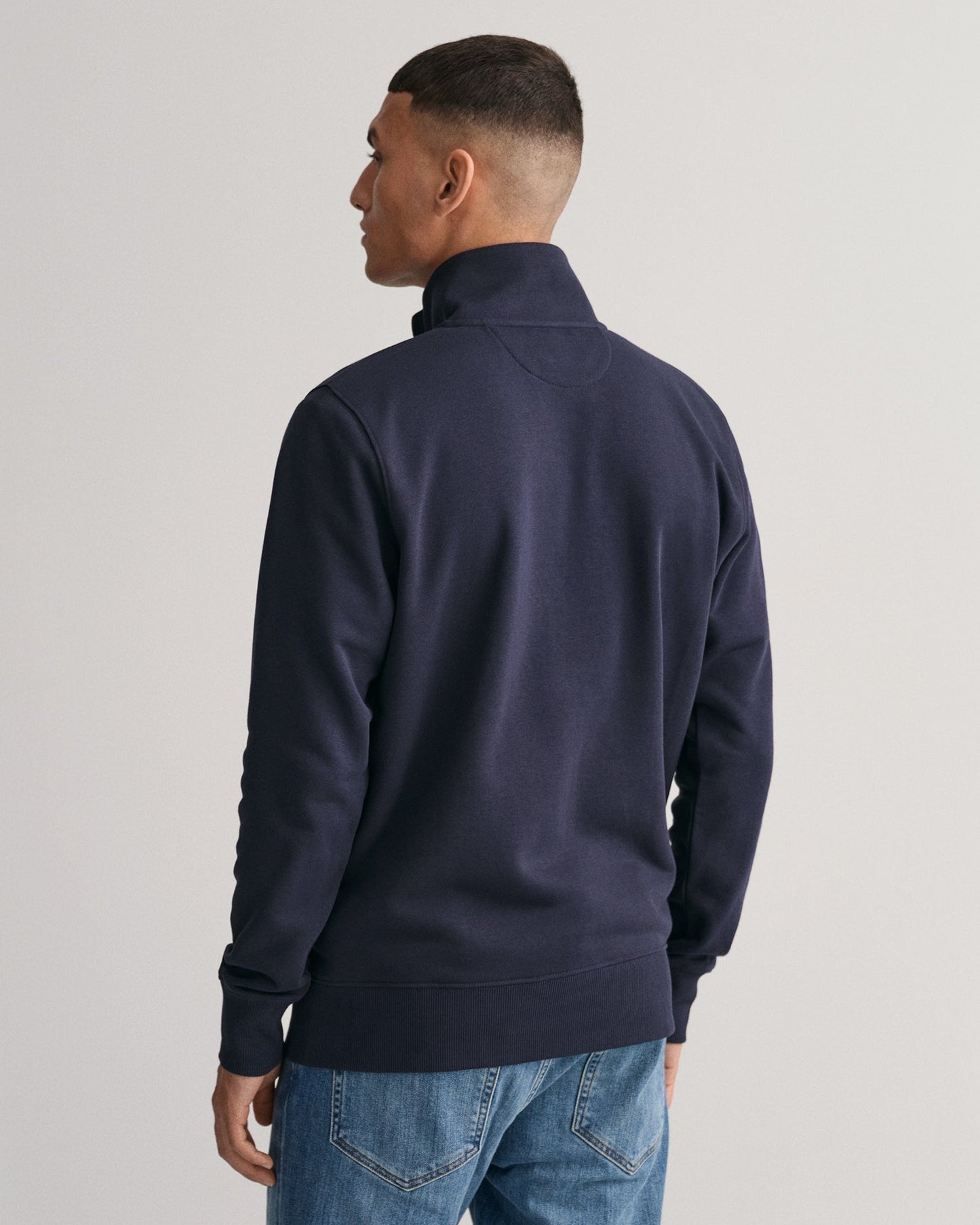 Men's Shield Zip Sweatshirt - EVENING BLUE