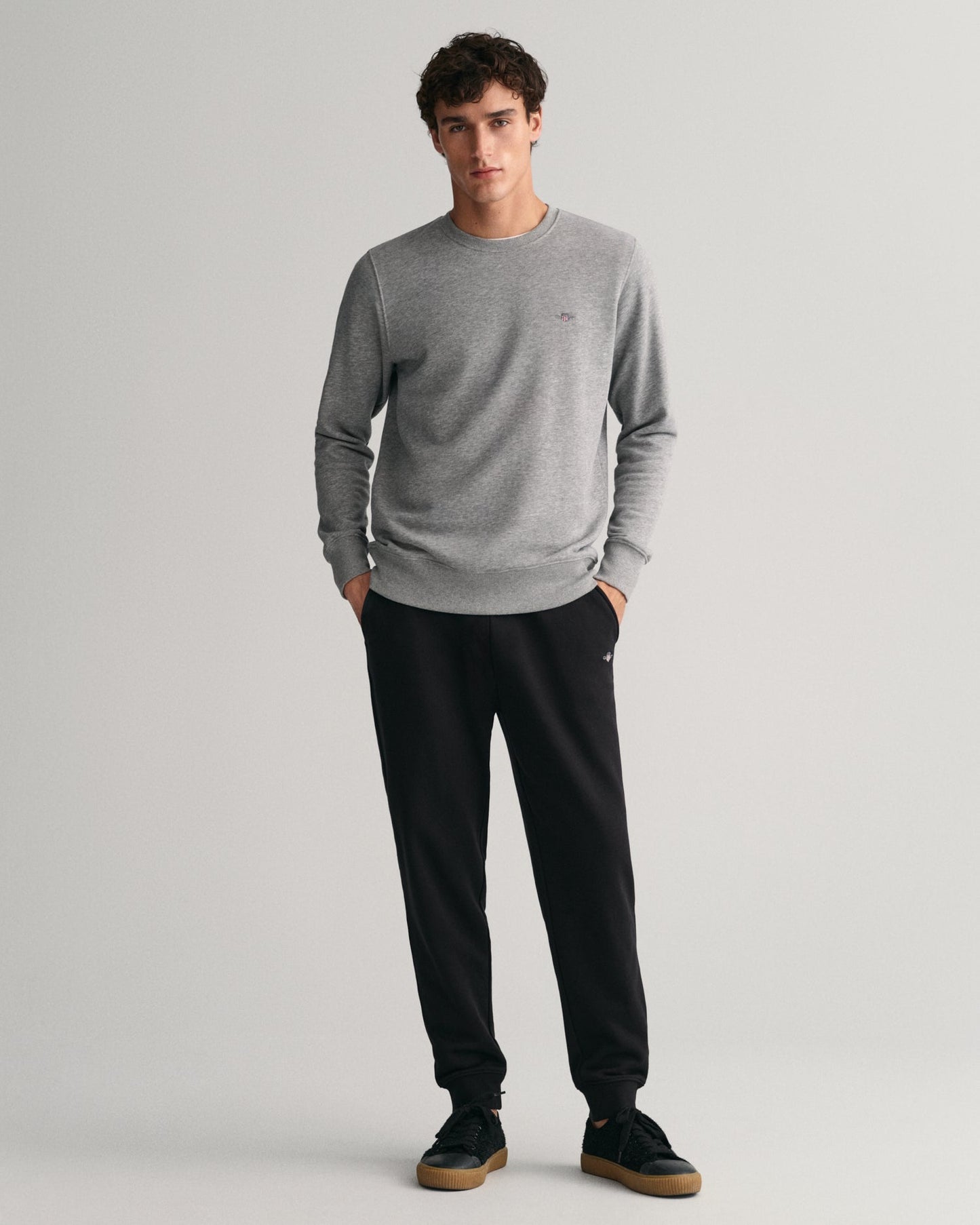 Men's Shield Sweatpants - BLACK