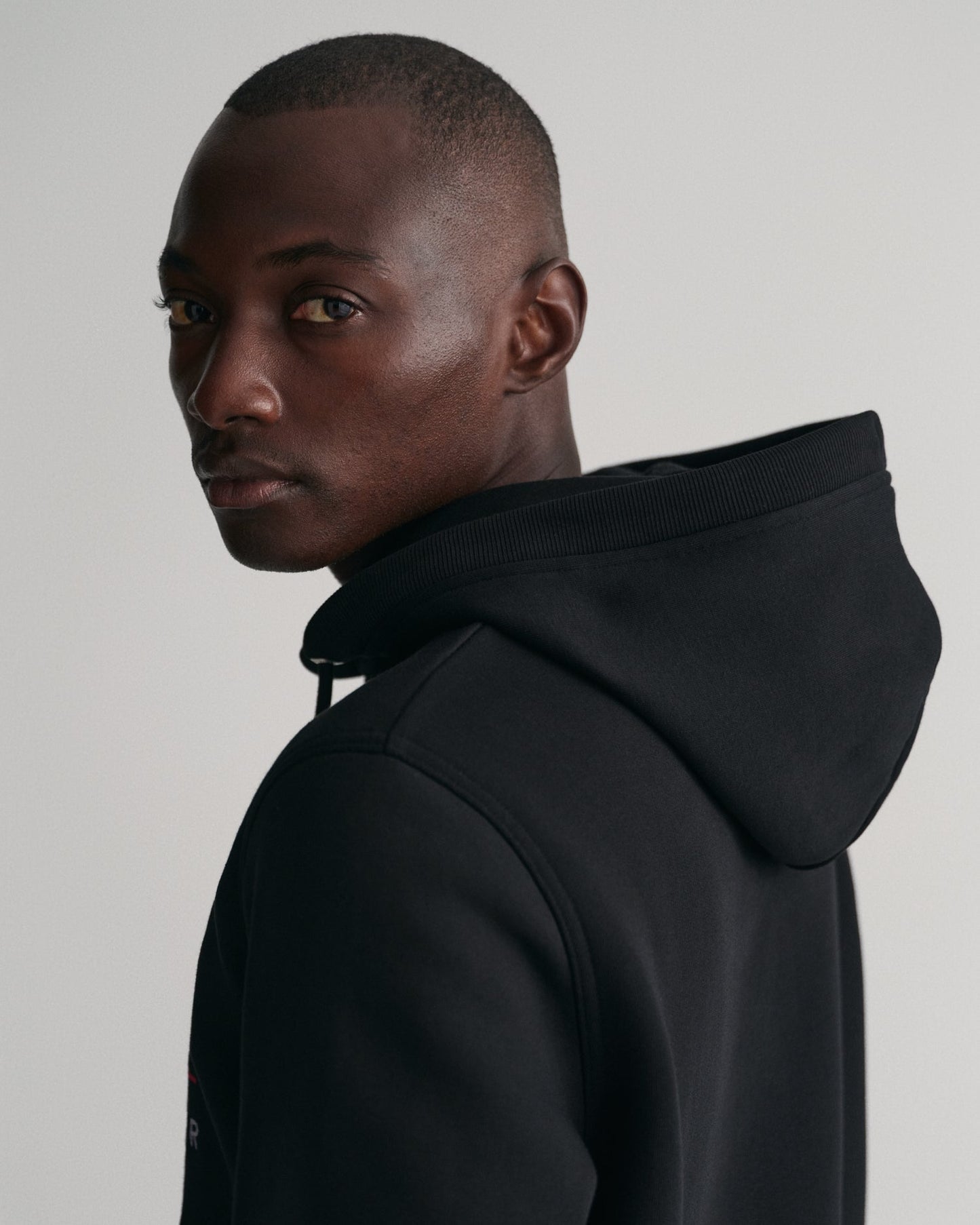 Men's Archive Shield Hoodie - BLACK