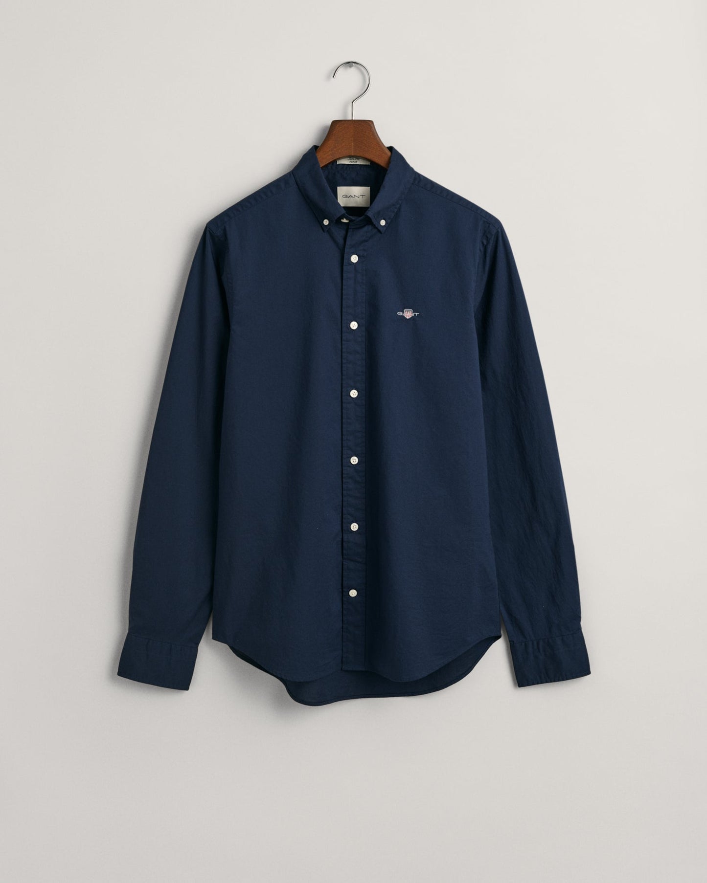 Men's Slim Fit Poplin Shirt - MARINE