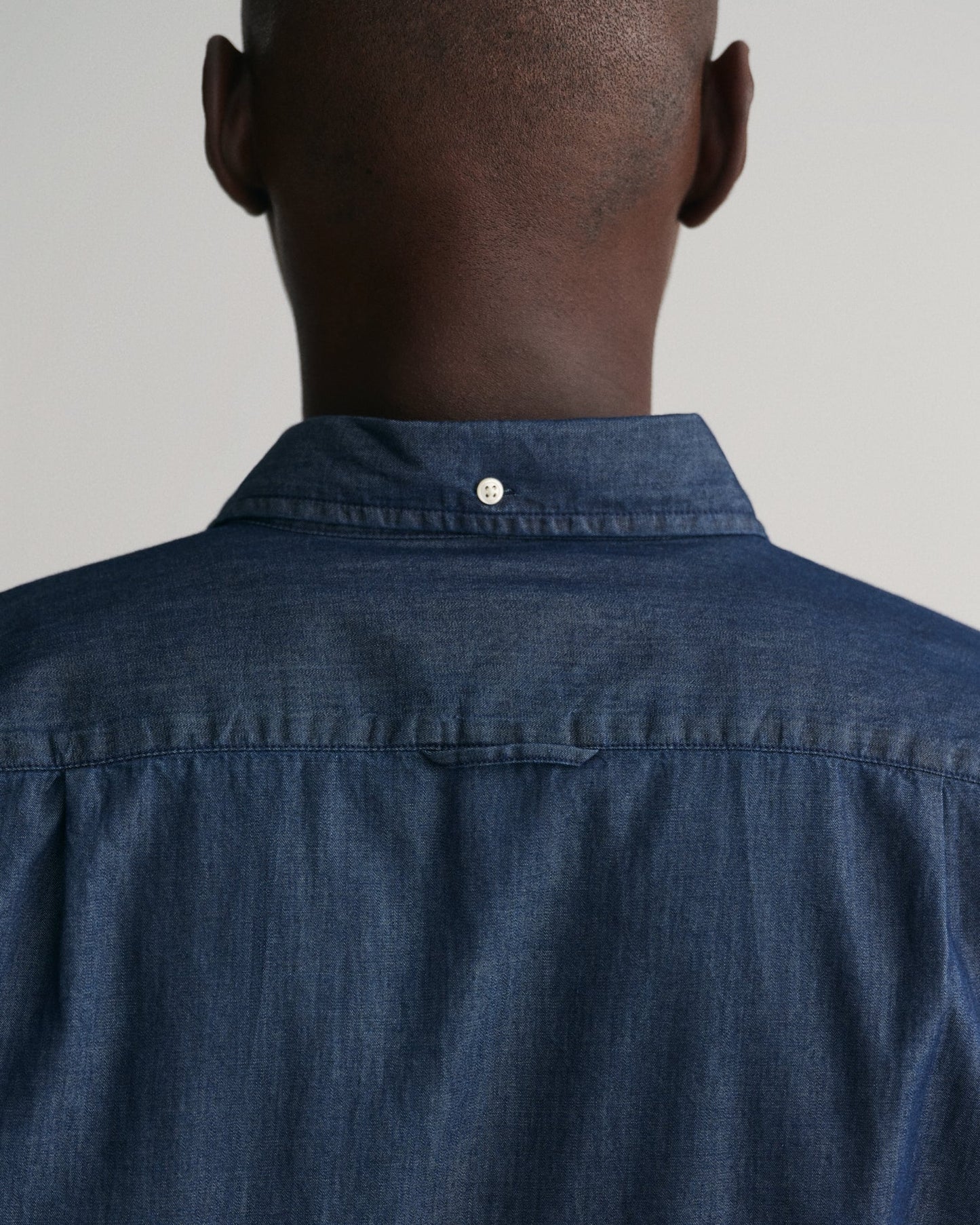 Men's Slim Fit Indigo Shirt - DARK INDIGO