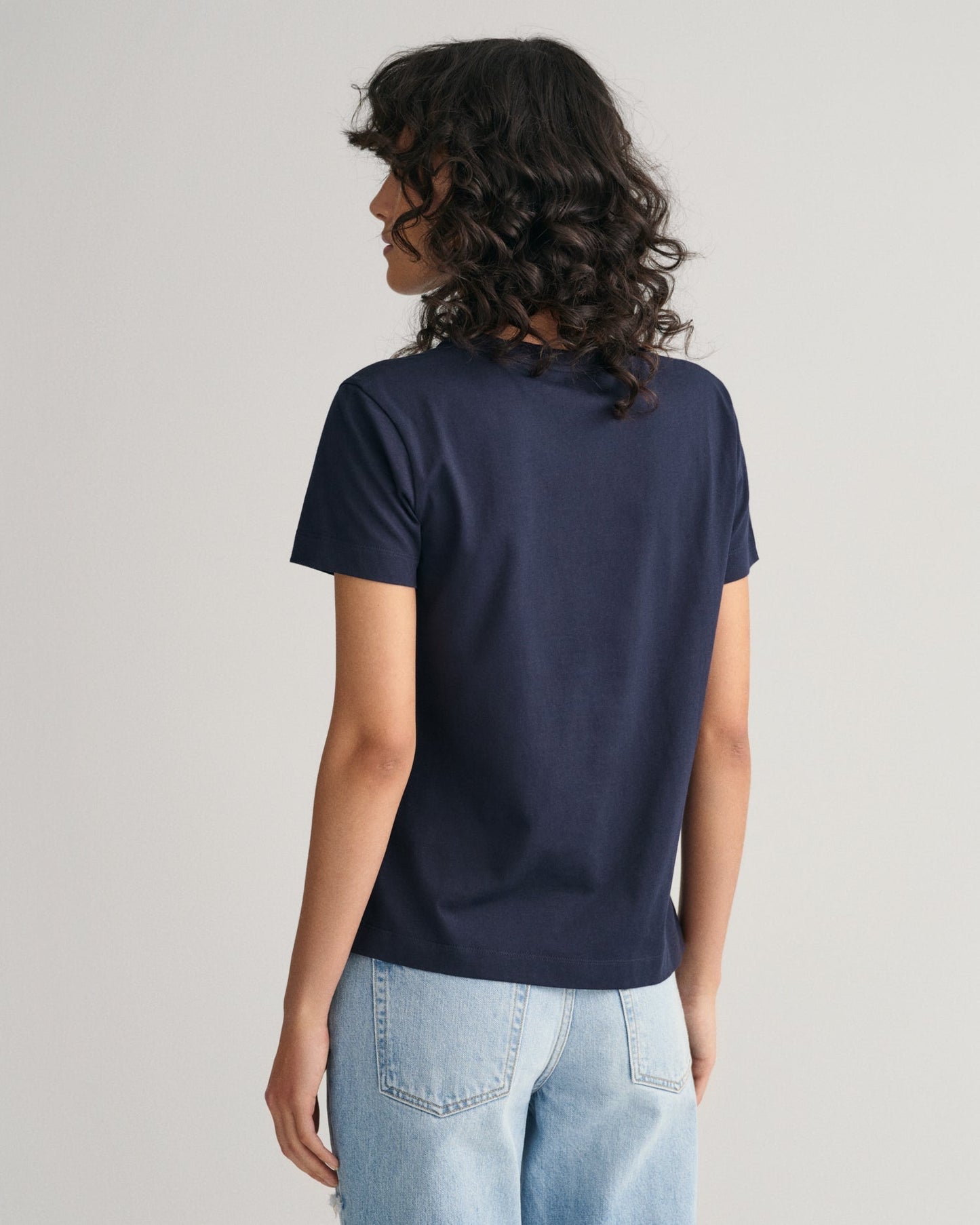 Women's Shield T-Shirt - EVENING BLUE