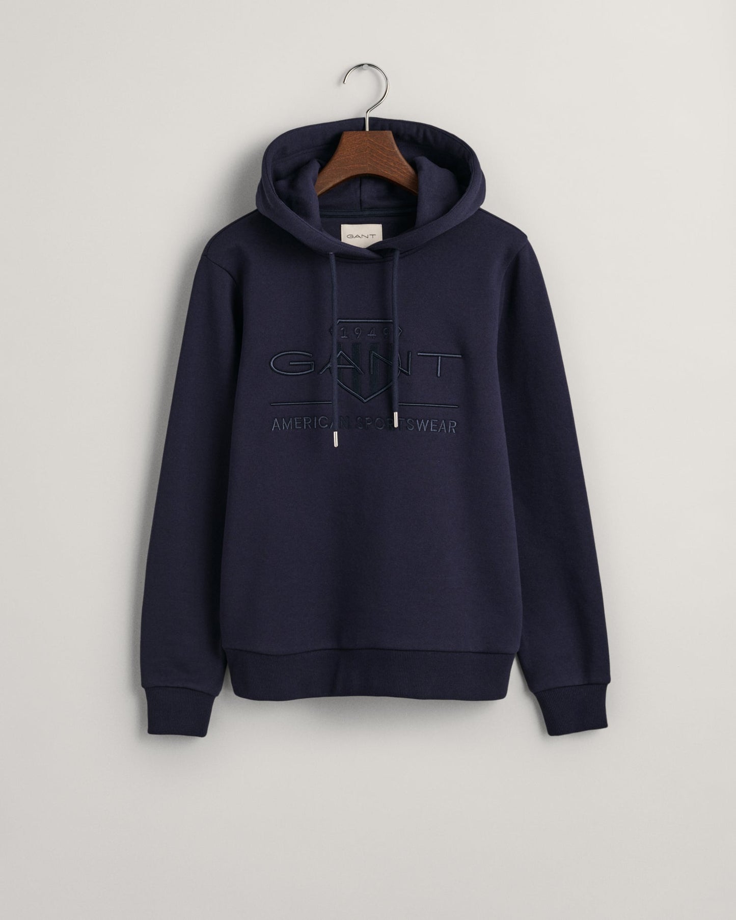 Women's Tonal Shield Hoodie - EVENING BLUE