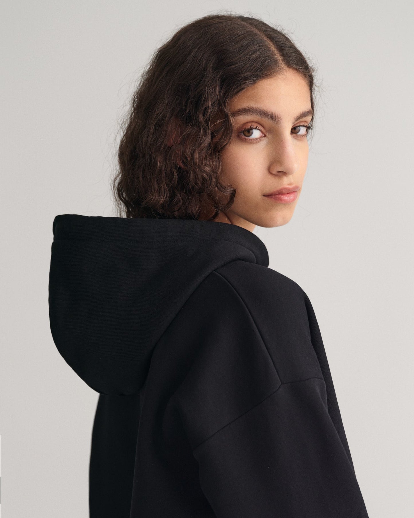 Women's Archive Shield Hoodie - BLACK