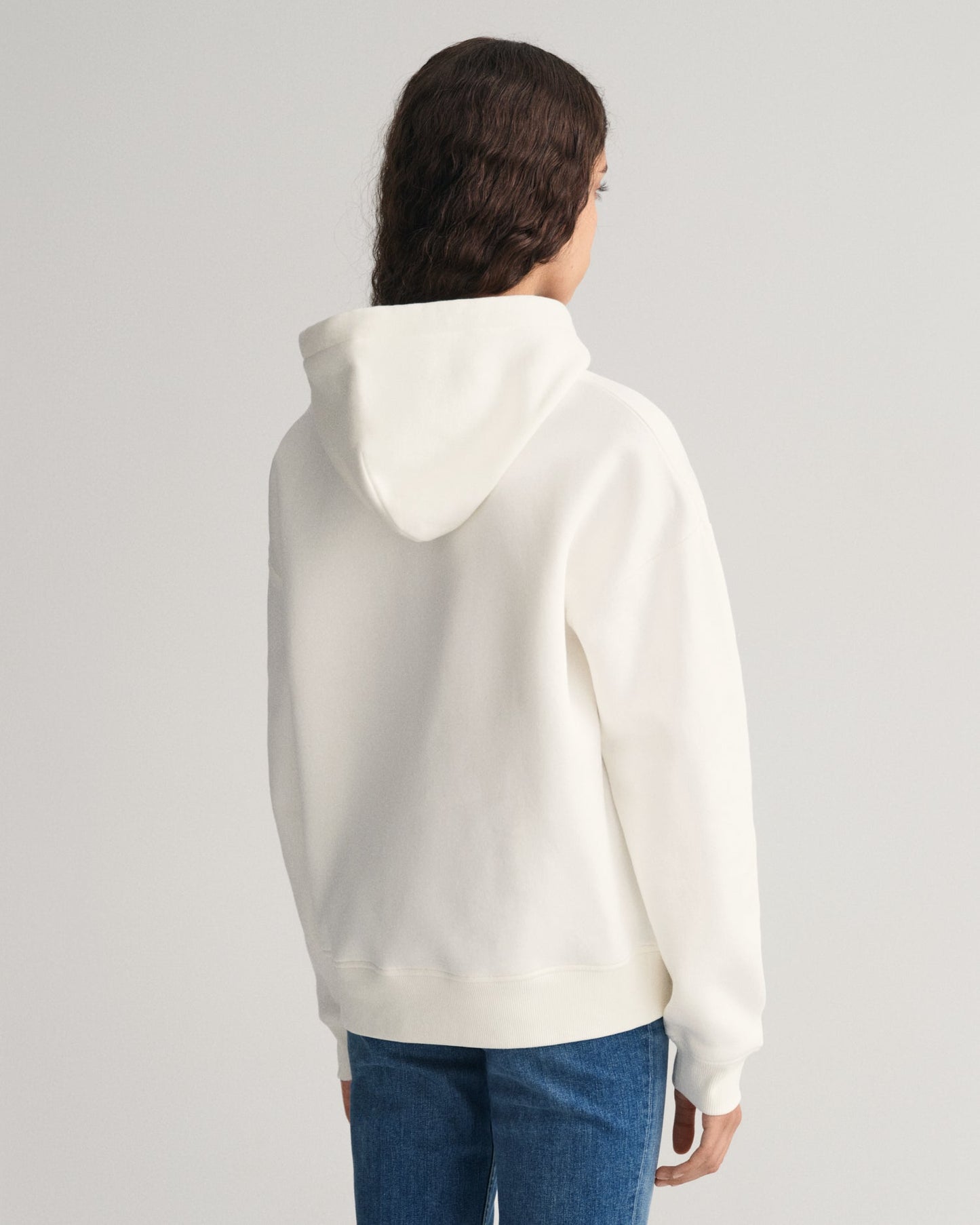 Women's Archive Shield Hoodie - EGGSHELL