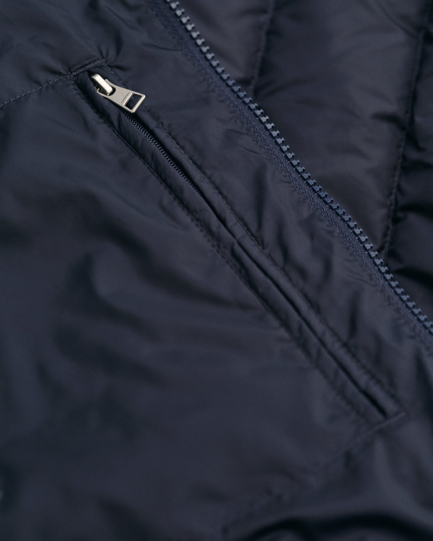 Men's Light Down Jacket - EVENING BLUE