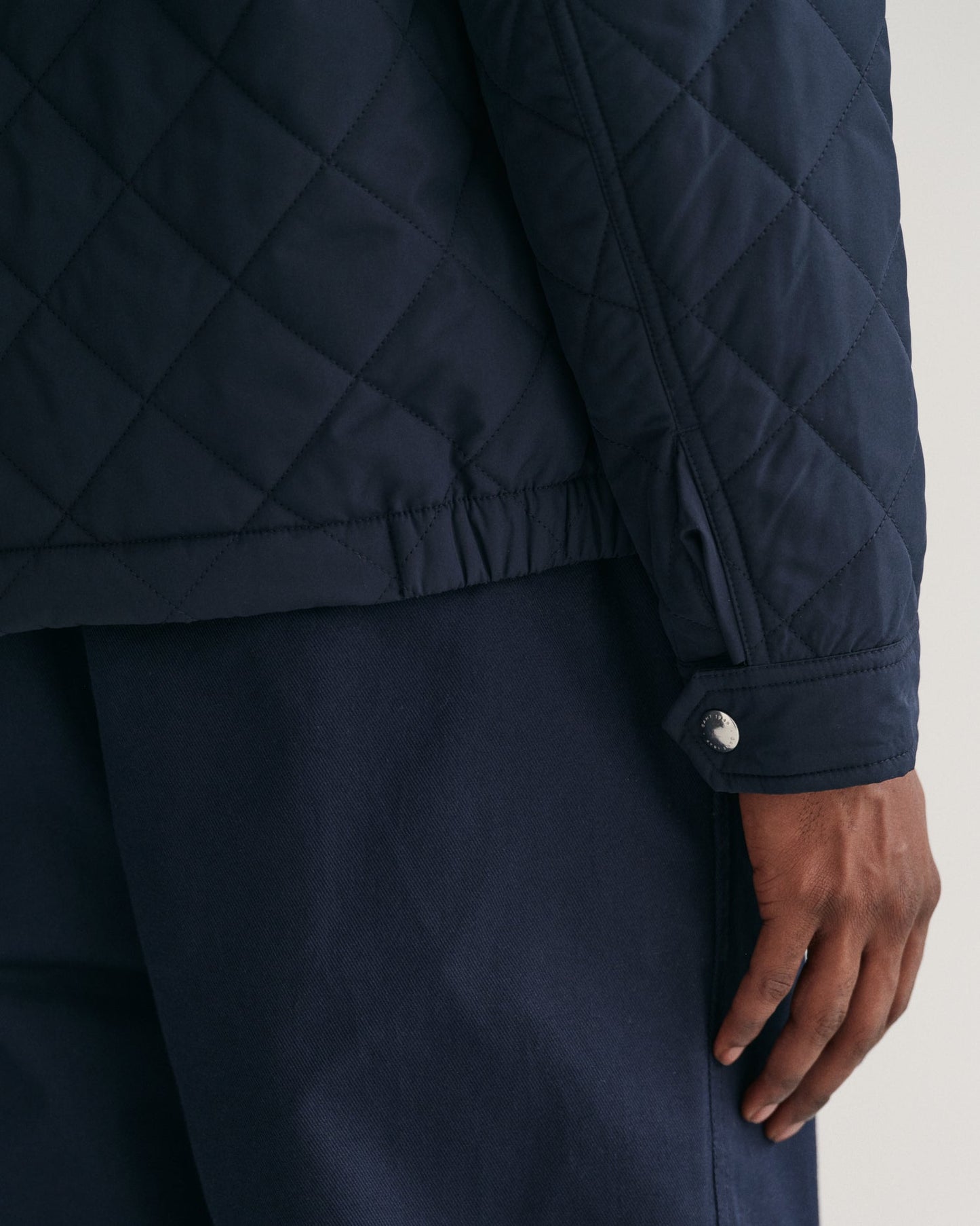 Men's Quilted Windcheater - EVENING BLUE