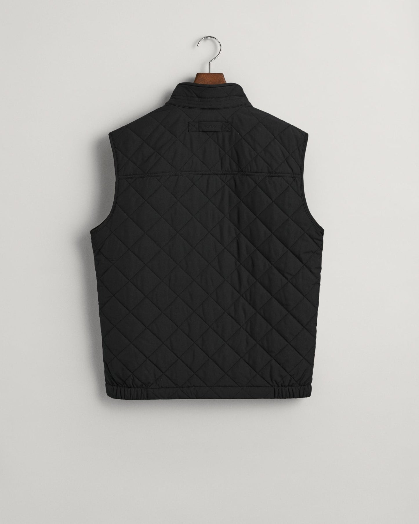 Men's Quilted Windcheater Vest - BLACK