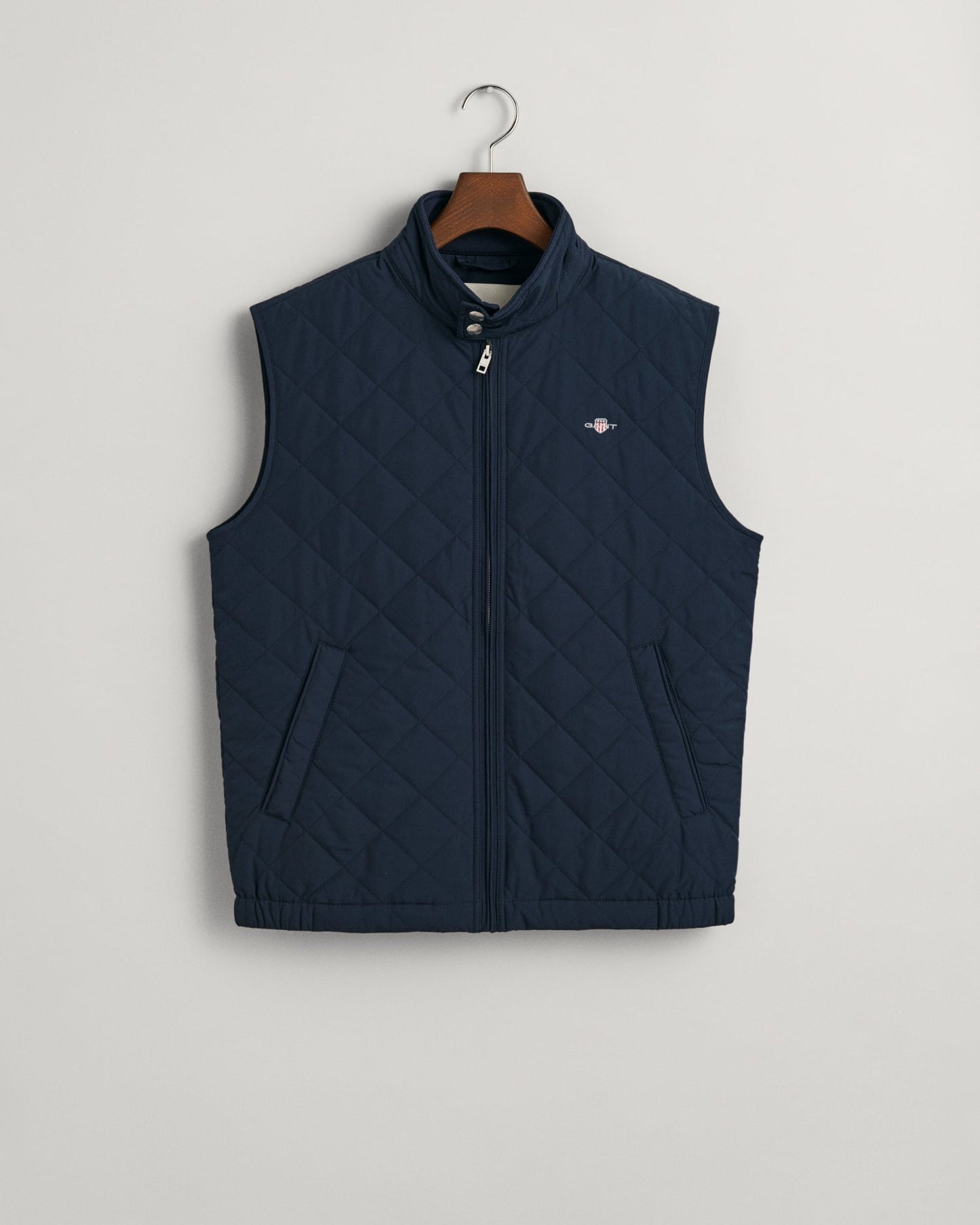 Men's Quilted Windcheater Vest - EVENING BLUE