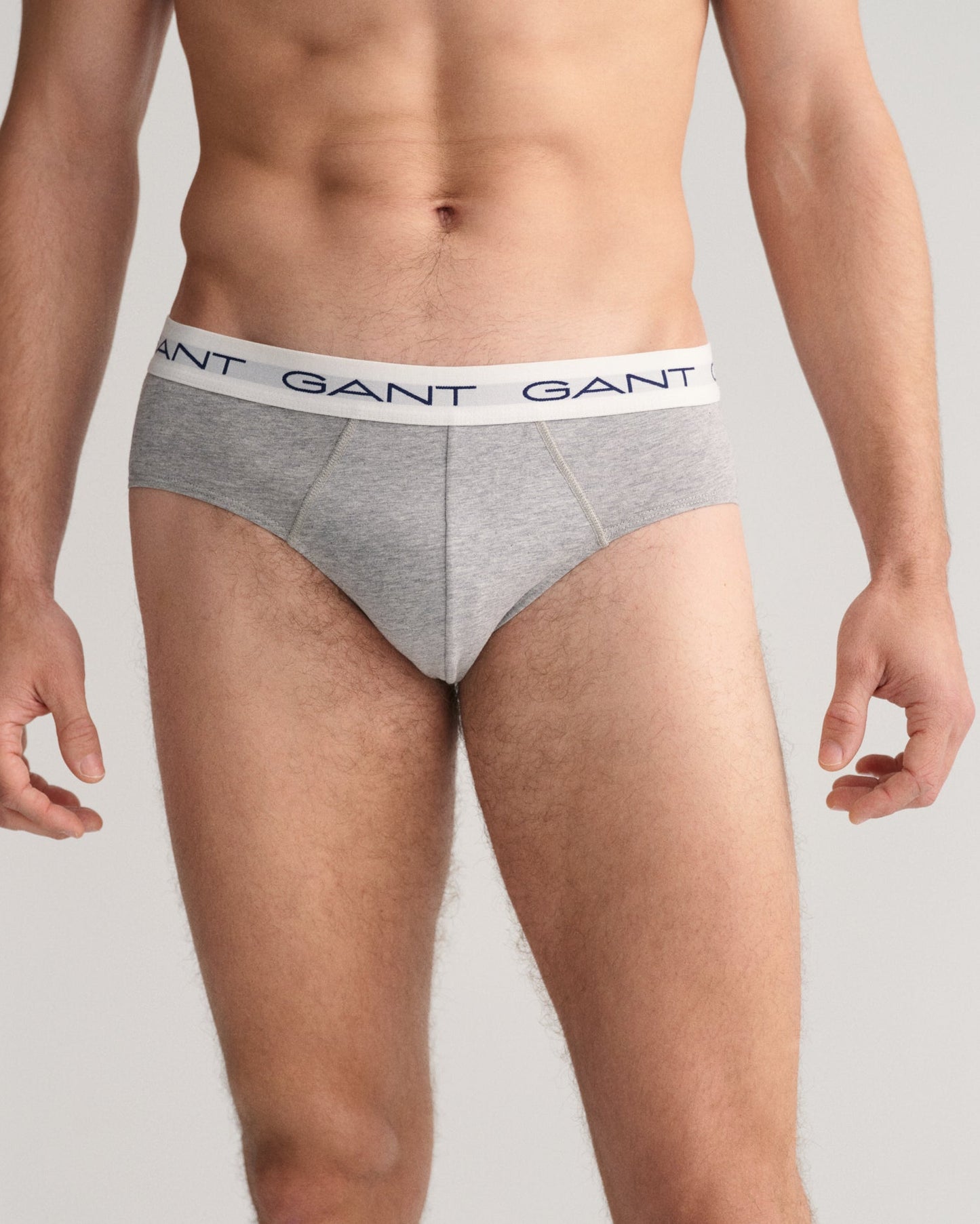 Men's 3-Pack Briefs - GREY MELANGE