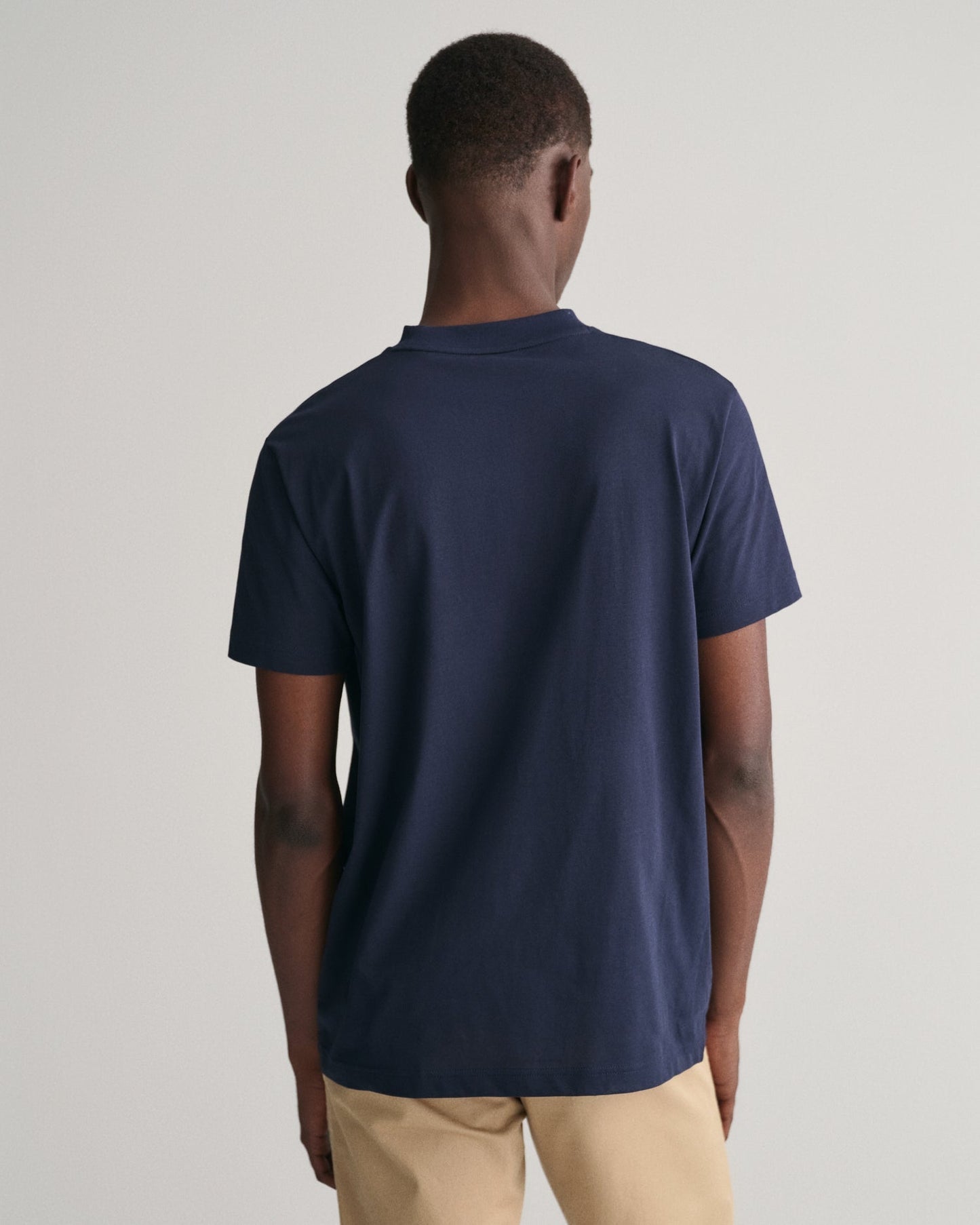 Men's Tonal Shield T-Shirt - EVENING BLUE