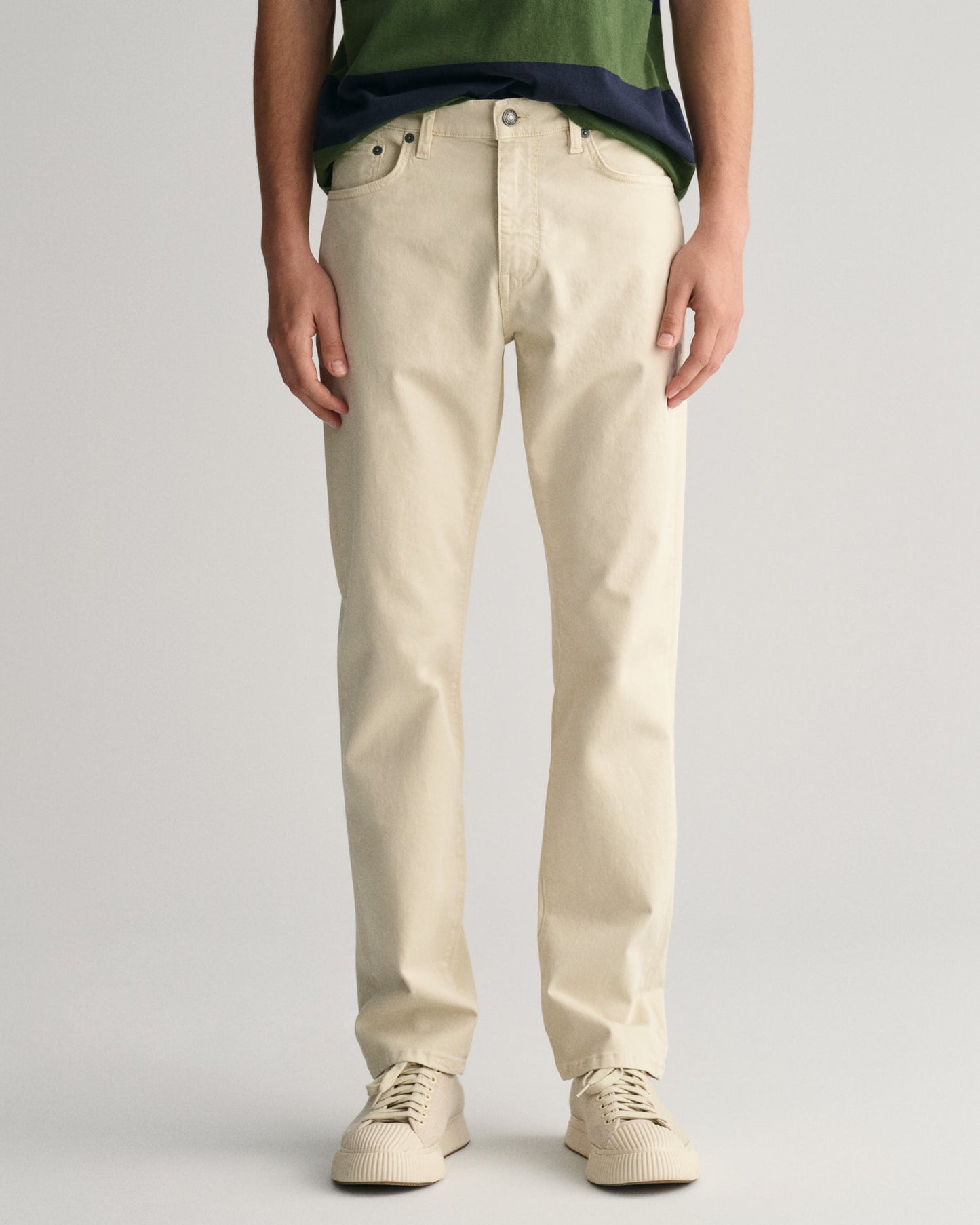 Men's Regular Fit Desert Jeans - SILKY BEIGE