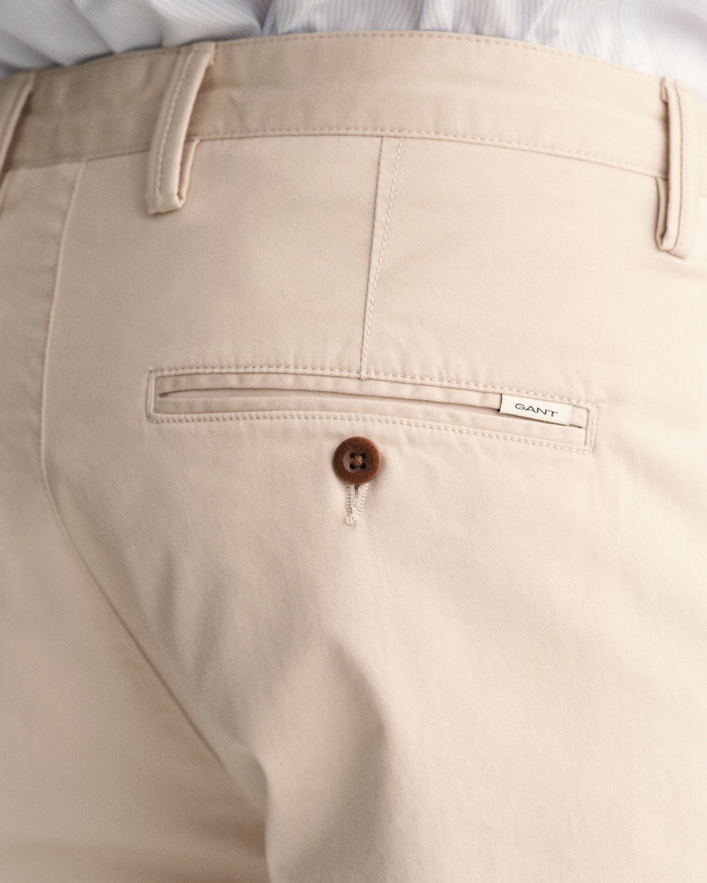 Men's Slim Fit Twill Chinos - PUTTY