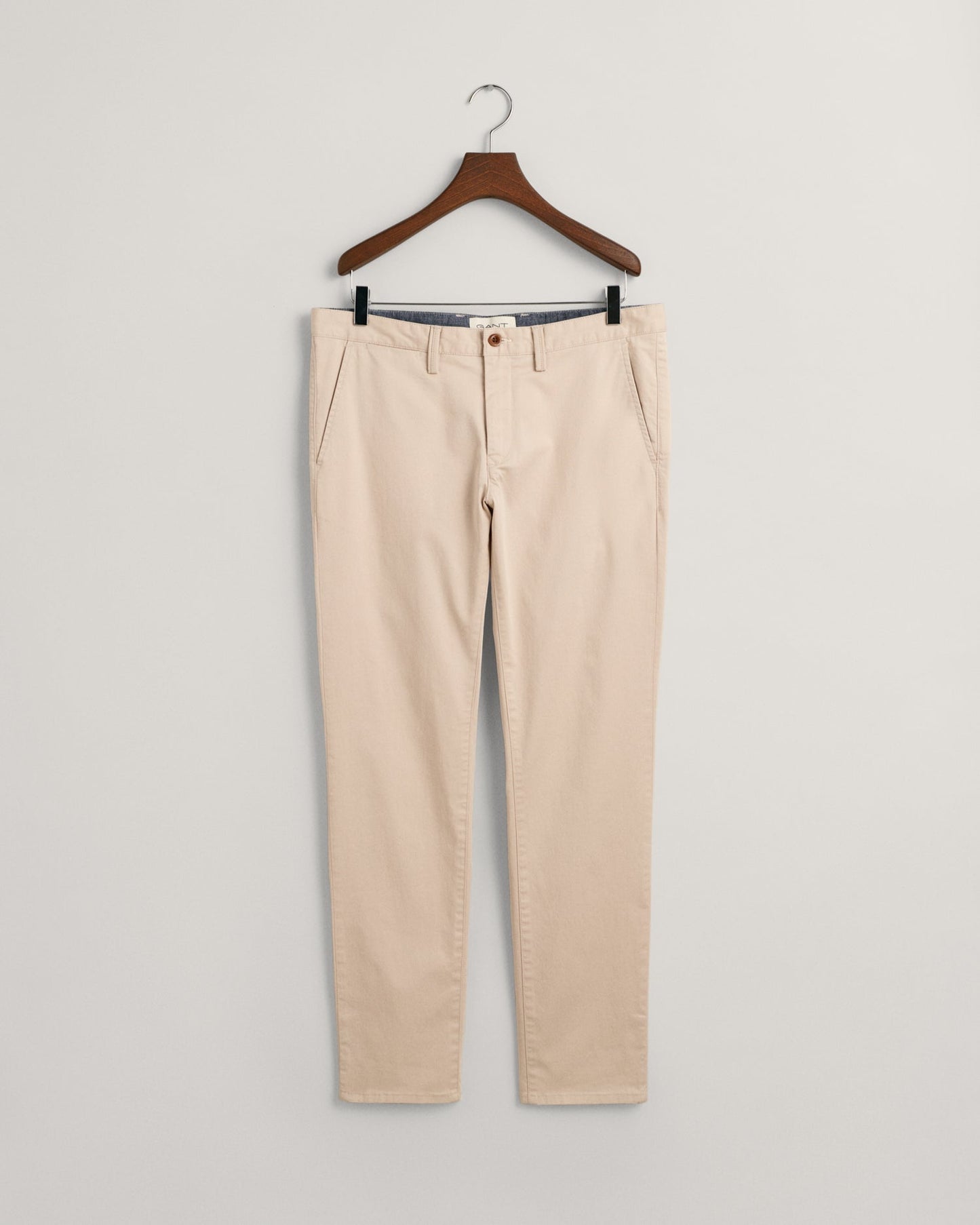 Men's Slim Fit Twill Chinos - PUTTY