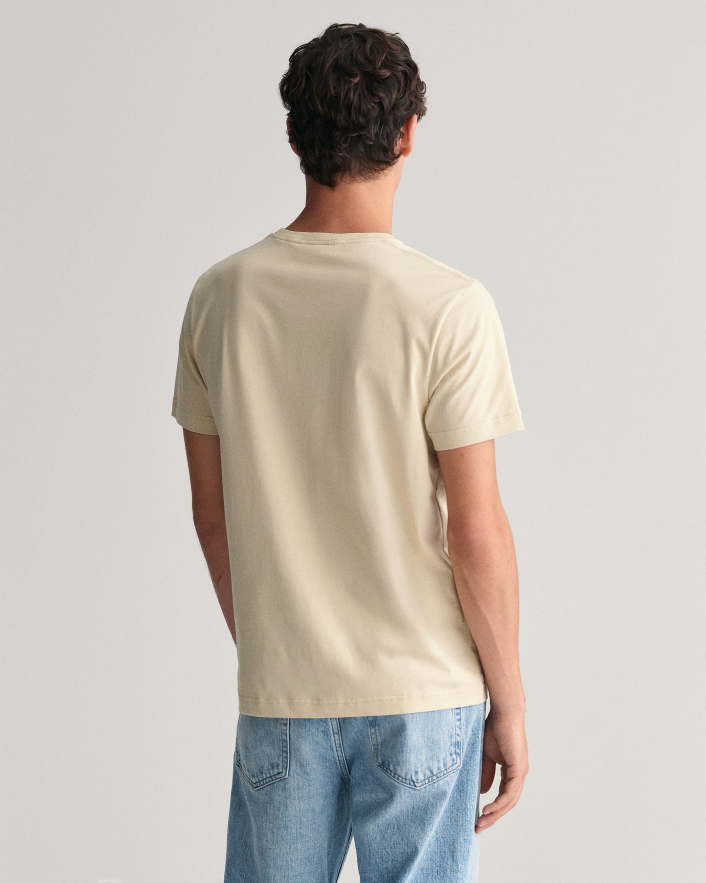 Men's Shield T-Shirt - SILKY BEIGE