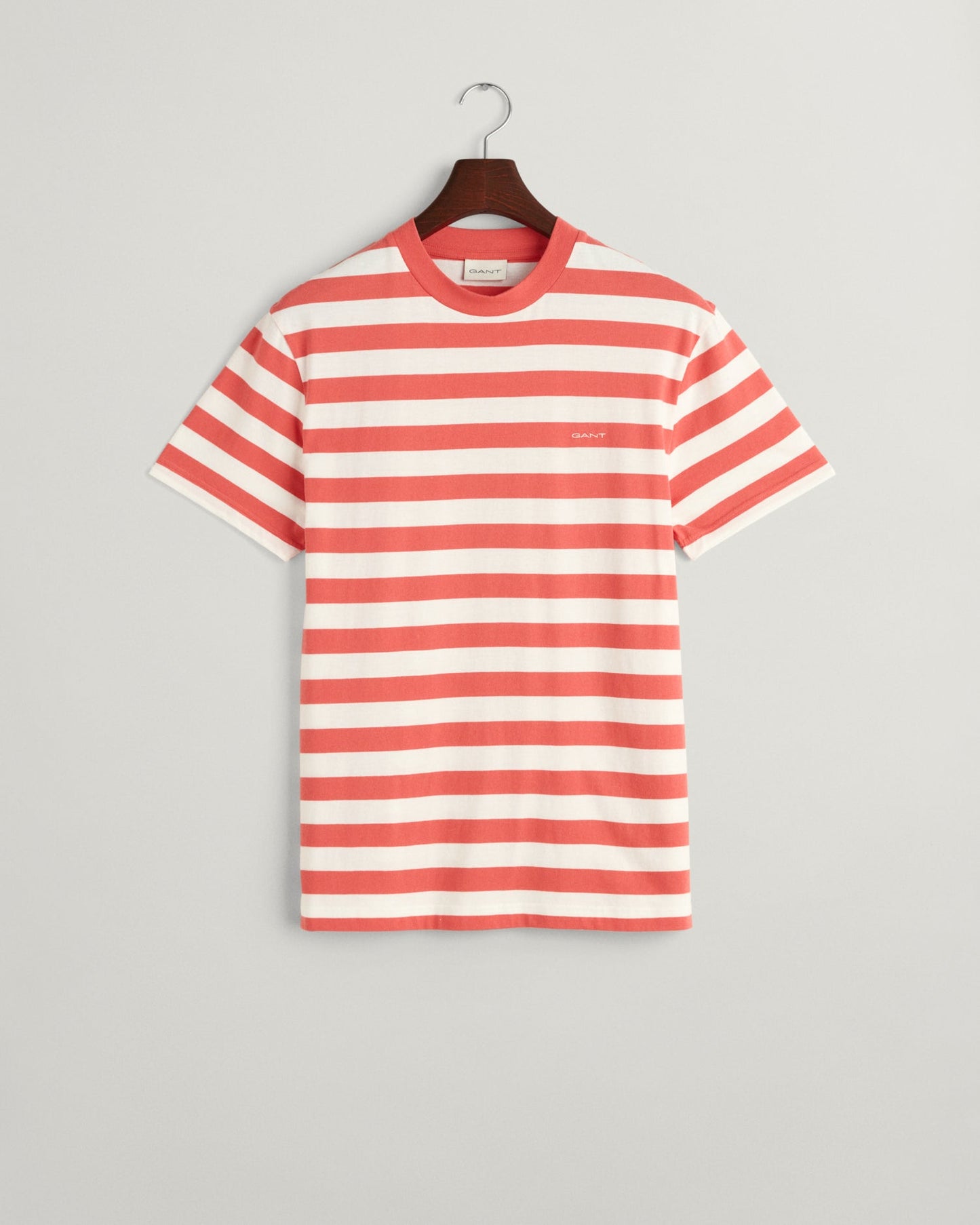 Men's Multi Striped T-Shirt - SUNSET PINK