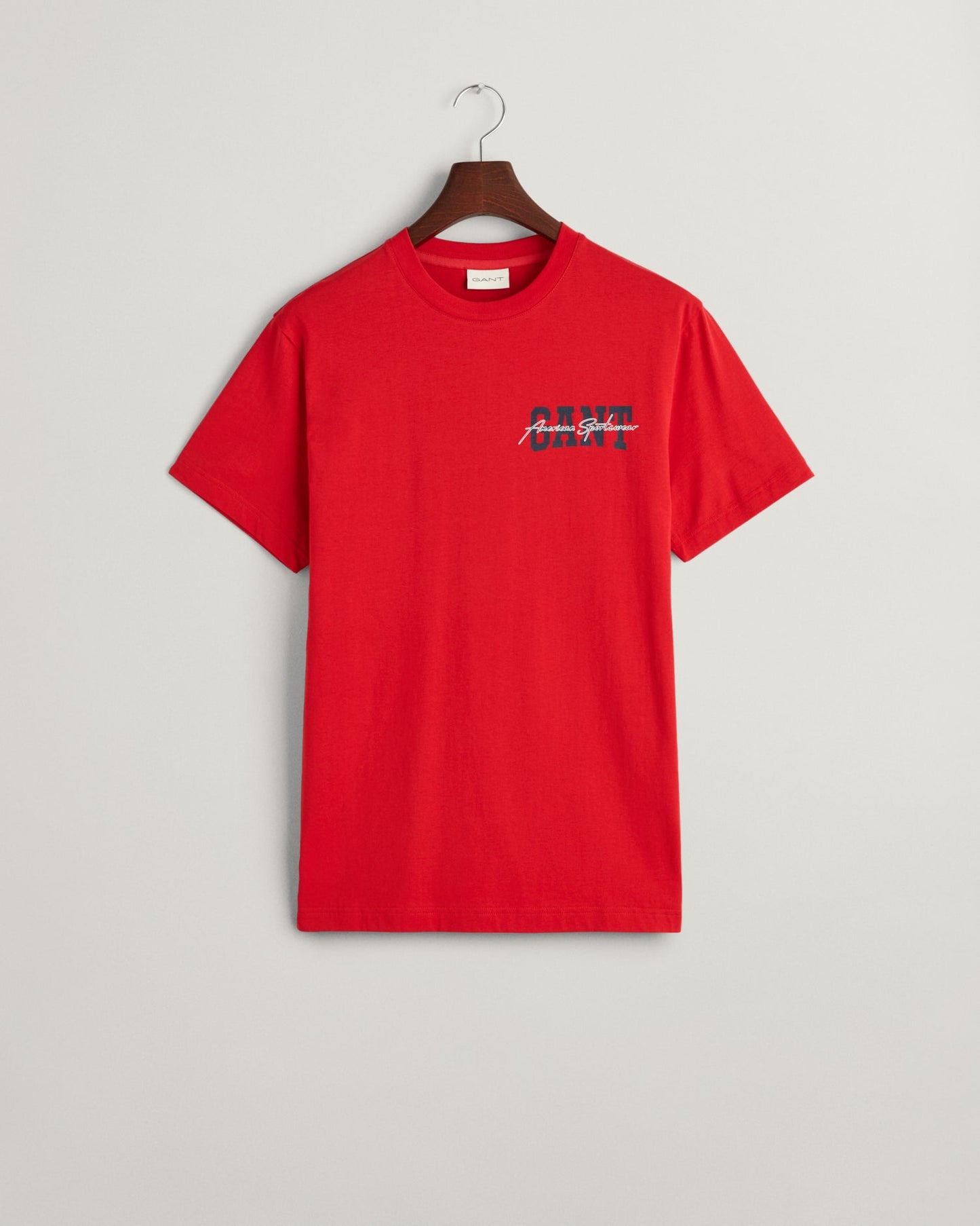 Men's Arch Script Graphic T-Shirt - RUBY RED