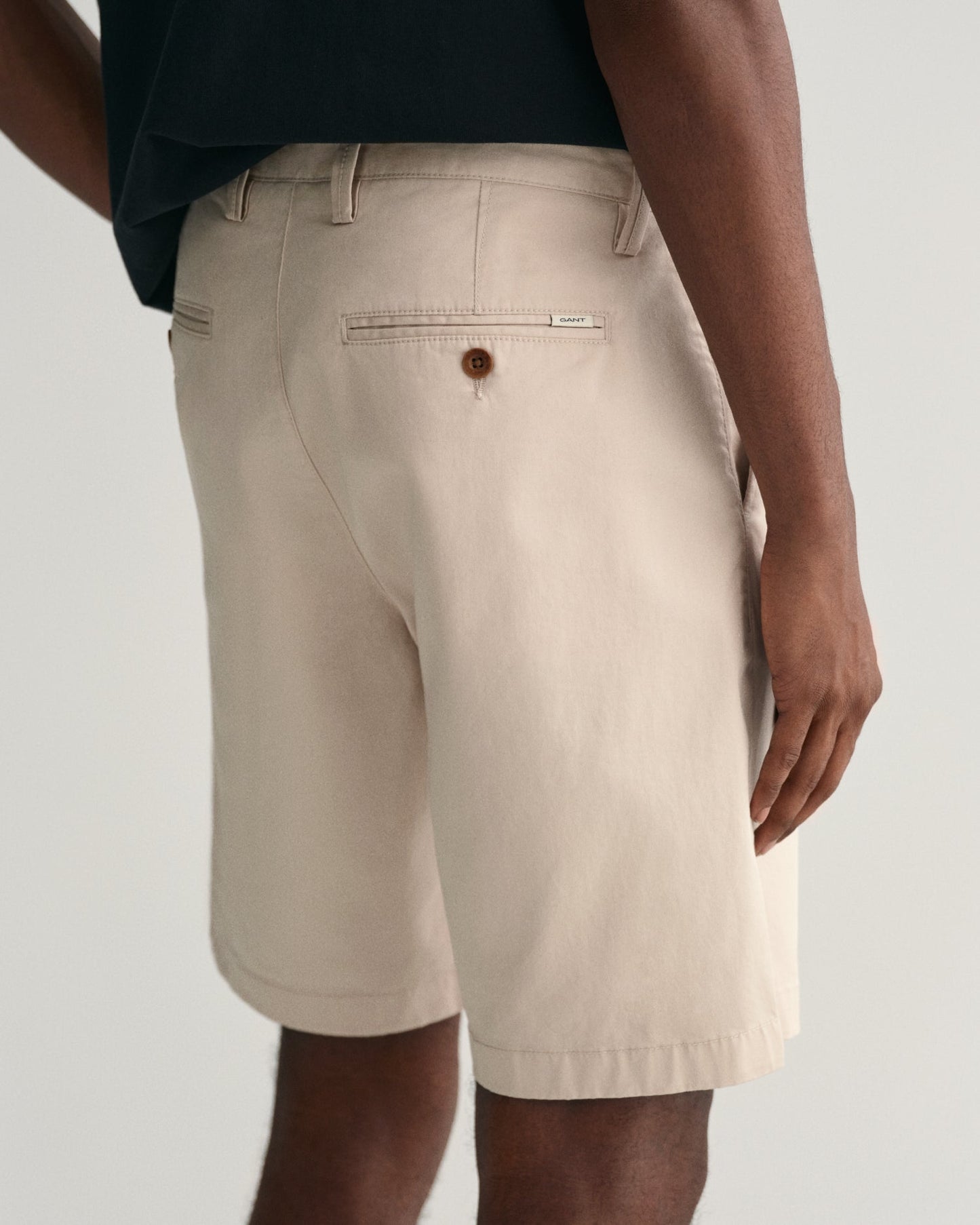 Men's Slim Fit Twill Shorts - PUTTY