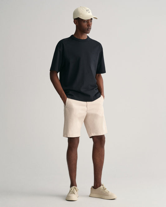 Men's Slim Fit Twill Shorts - PUTTY