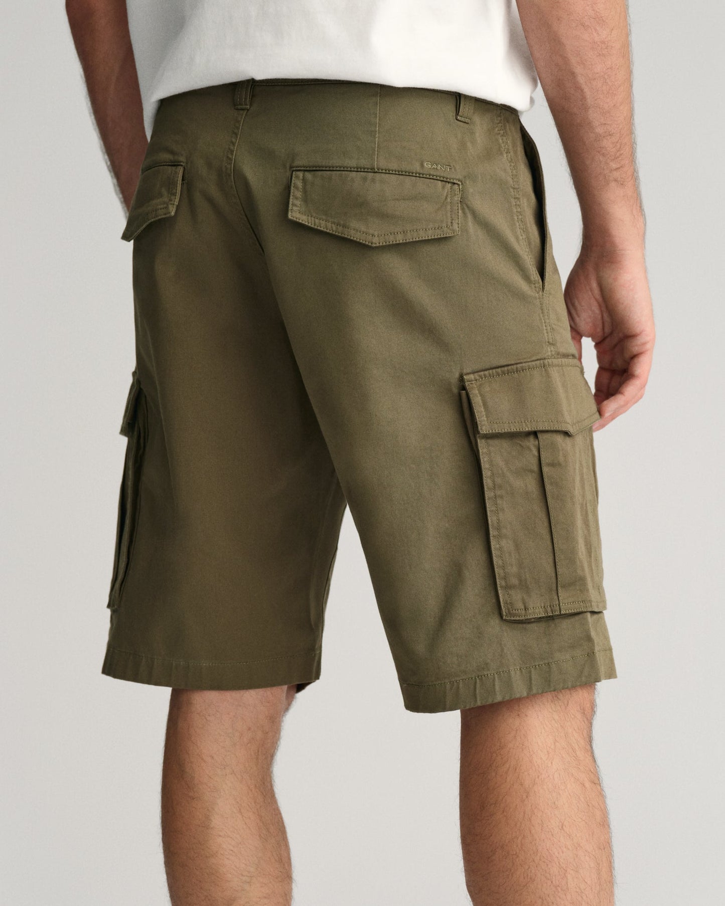 Men's Relaxed Fit Twill Cargo Shorts - JUNIPER GREEN