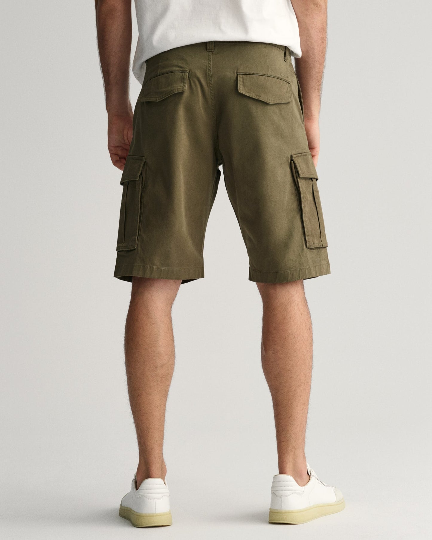 Men's Relaxed Fit Twill Cargo Shorts - JUNIPER GREEN