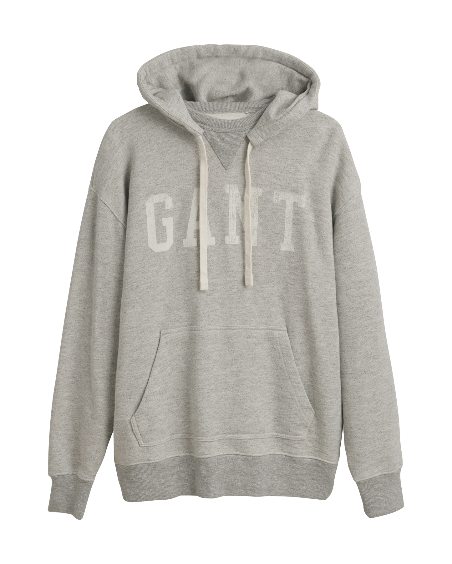 Men's Graphic Melange Hoodie - GREY MELANGE