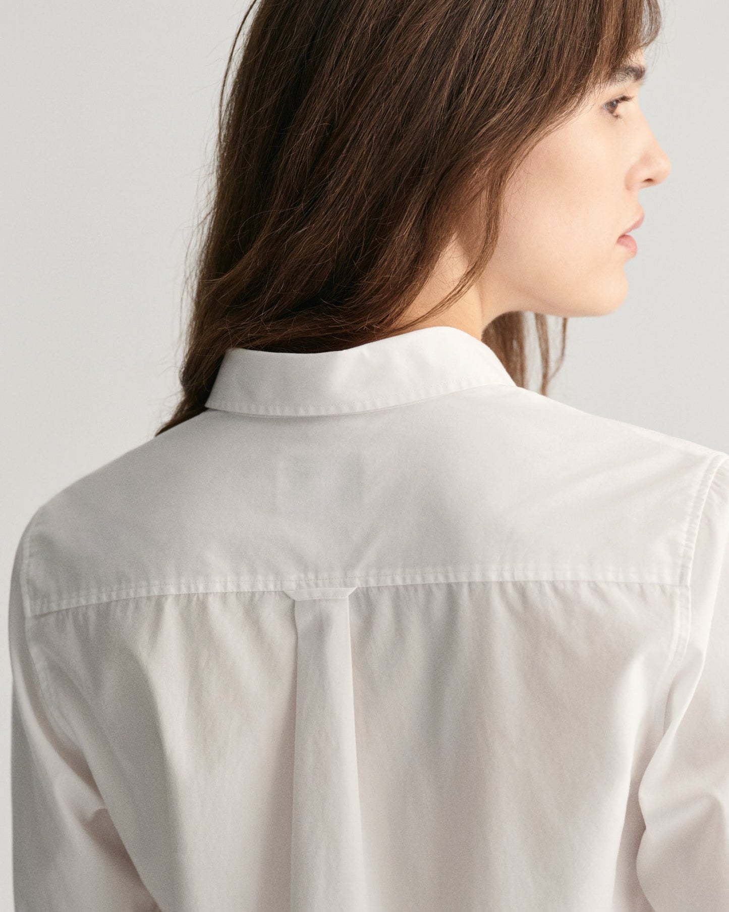 Women's Regular Fit Poplin Shirt - WHITE