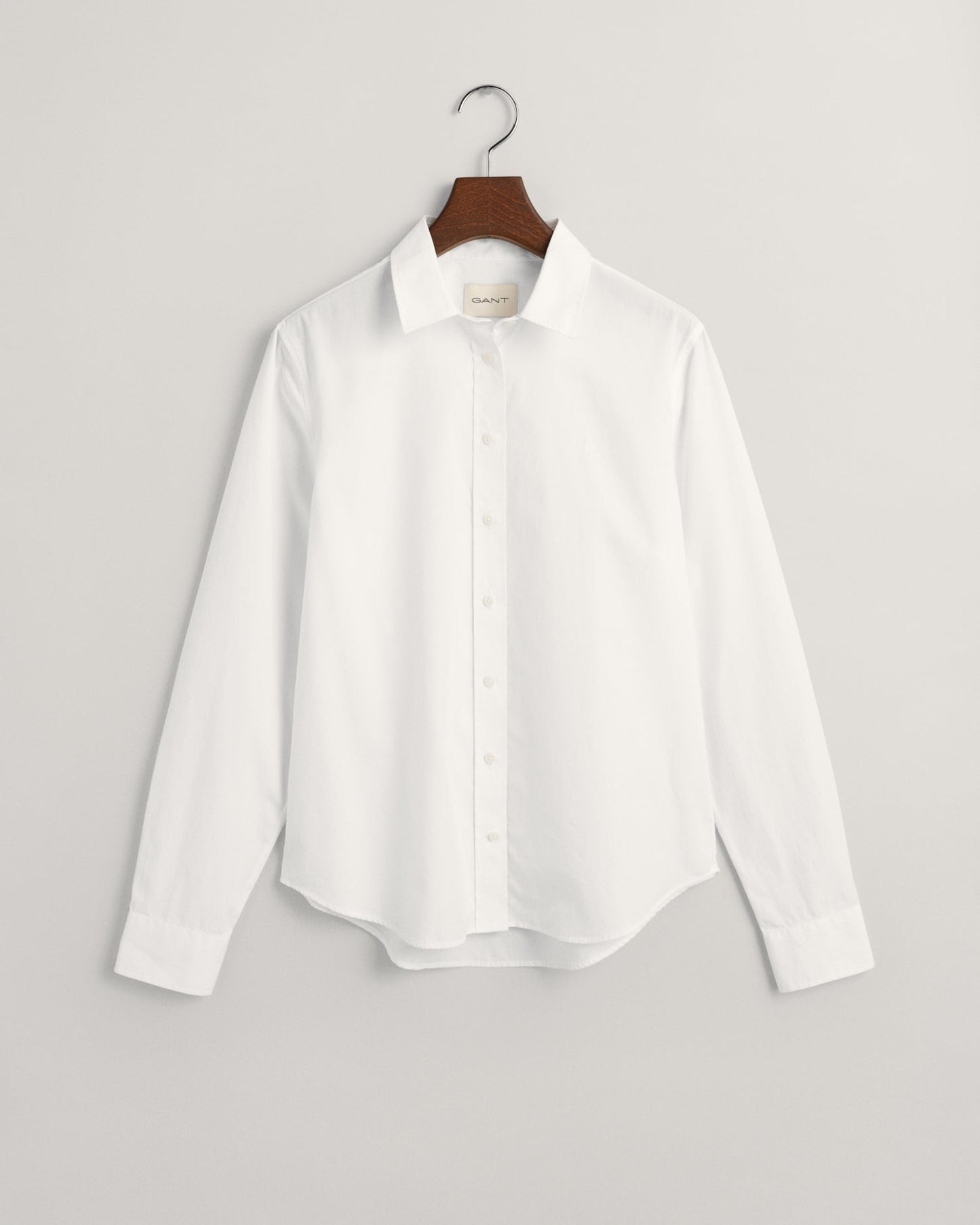 Women's Regular Fit Poplin Shirt - WHITE