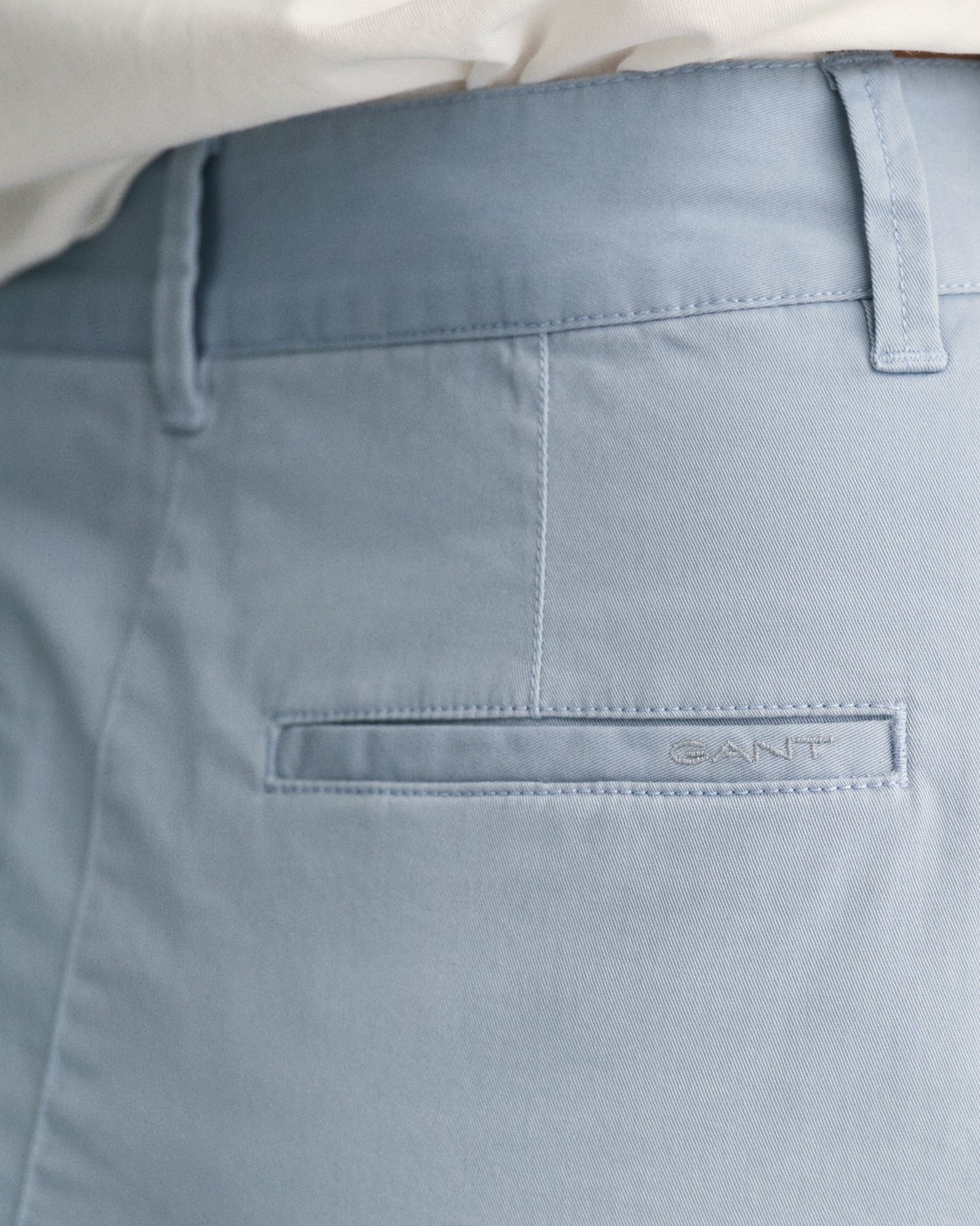 Women's Chino Skirt - DOVE BLUE