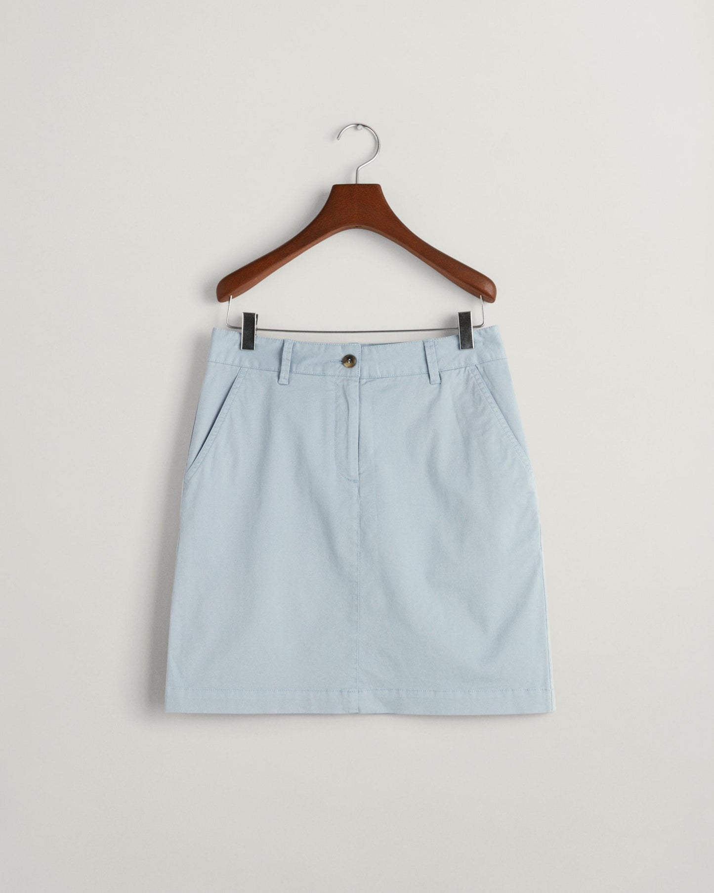 Women's Chino Skirt - DOVE BLUE