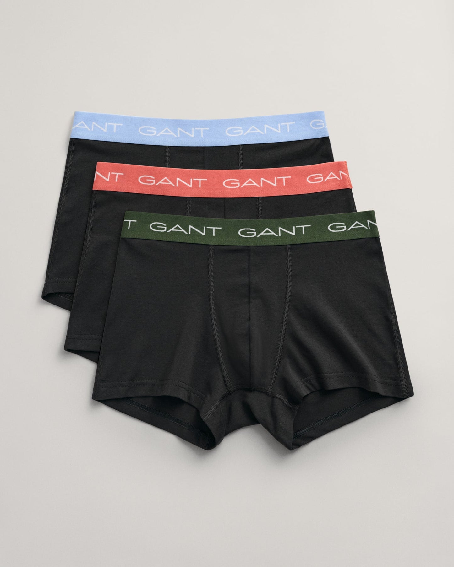 Men's 3-Pack Trunks - BLACK