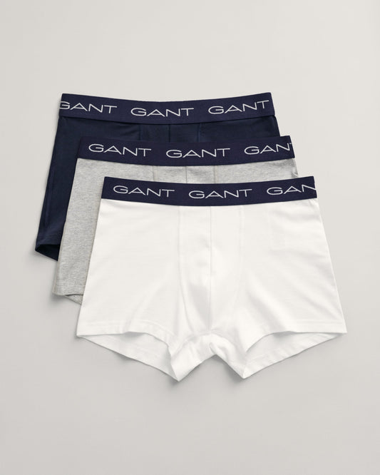 Men's 3-Pack Trunks - WHITE