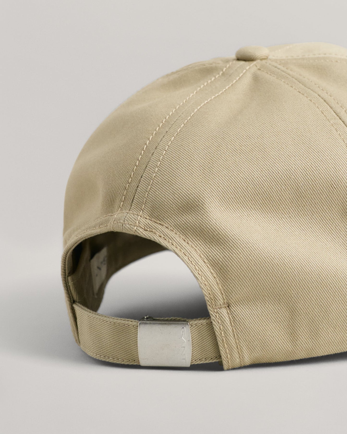 Men's Script Graphic Cotton Twill Cap - DRIED KHAKI