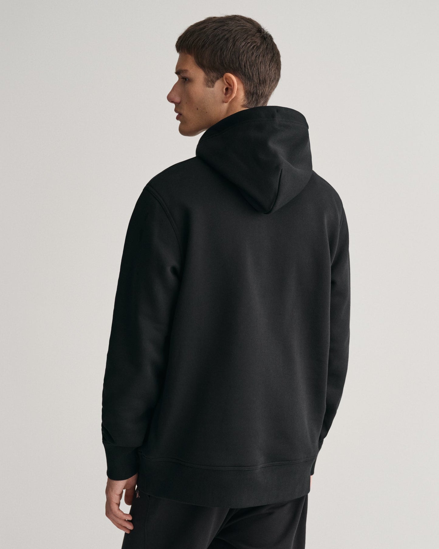 Men's Medium Archive Shield Hoodie - BLACK