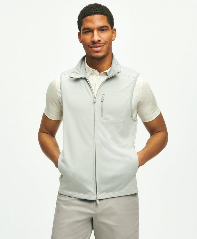 Performance Series Full-Zip Pique Vest