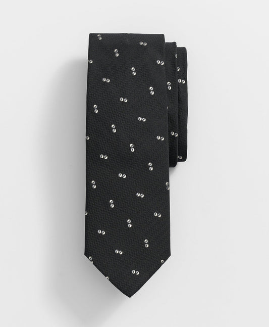 Silk Dual-Color Dot Tie