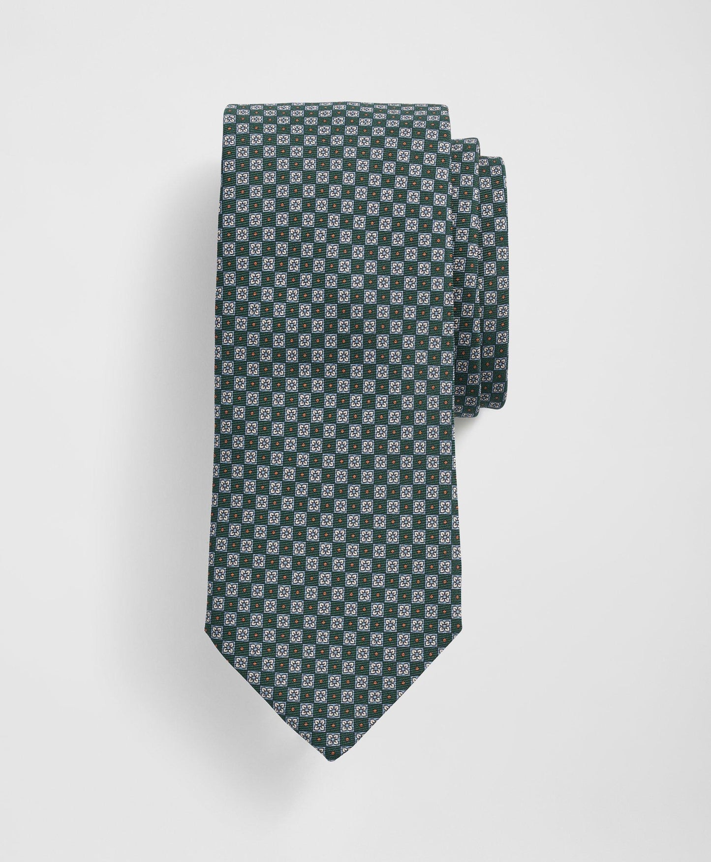 Silk Mini Diamond Tie