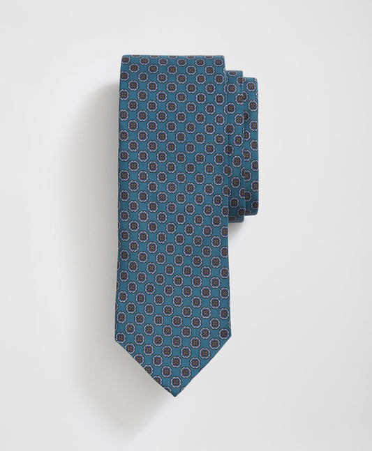 Silk Clover Medallion Tie