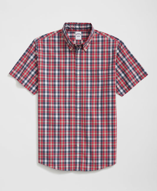 Friday Shirt, Short-Sleeve Poplin Plaid