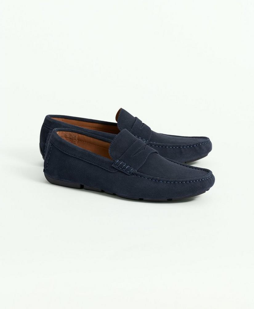 Jefferson Suede Driving Moccasins