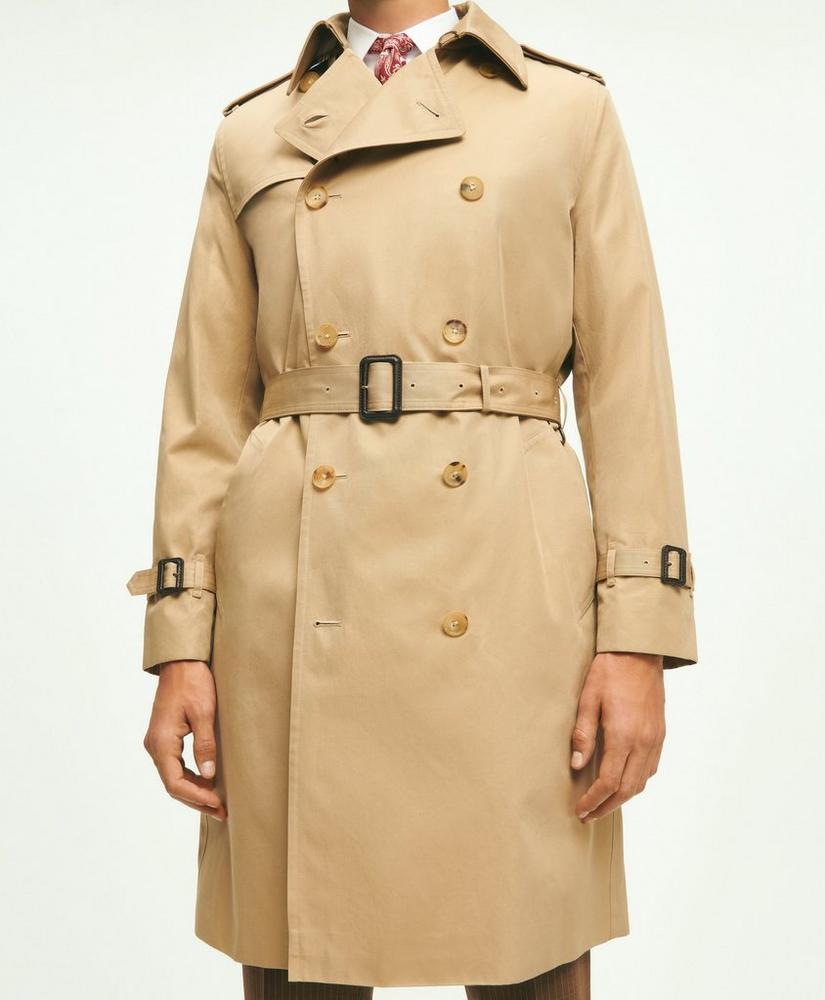 Supima Cotton Gabardine Trench Coat