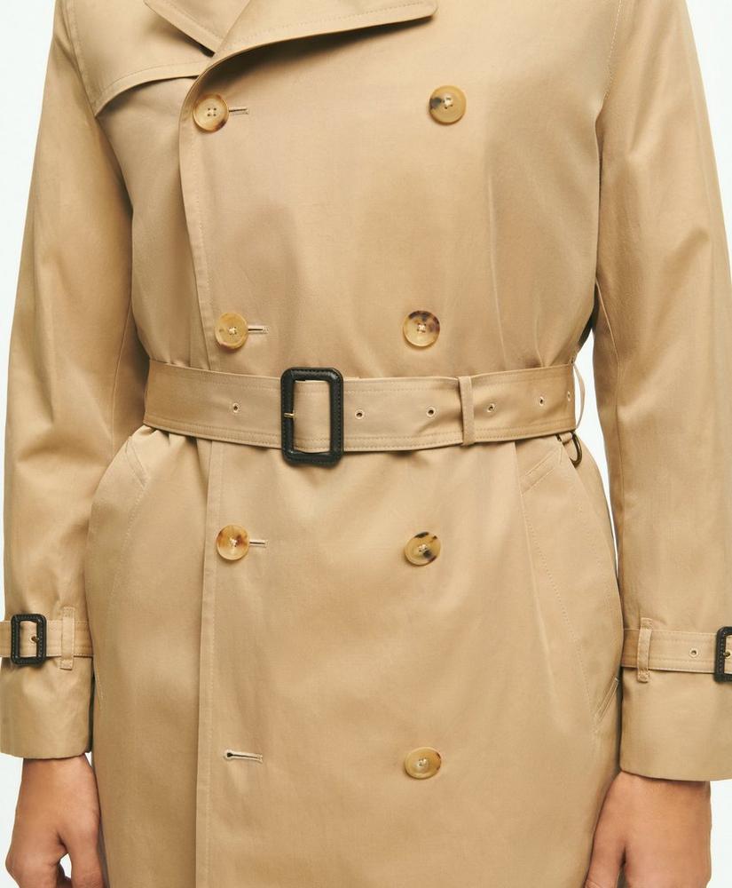 Supima Cotton Gabardine Trench Coat