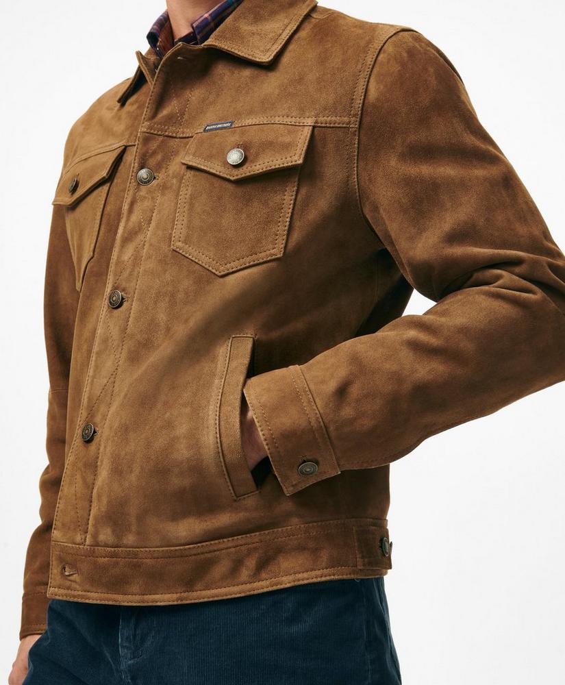 Suede Trucker Jacket