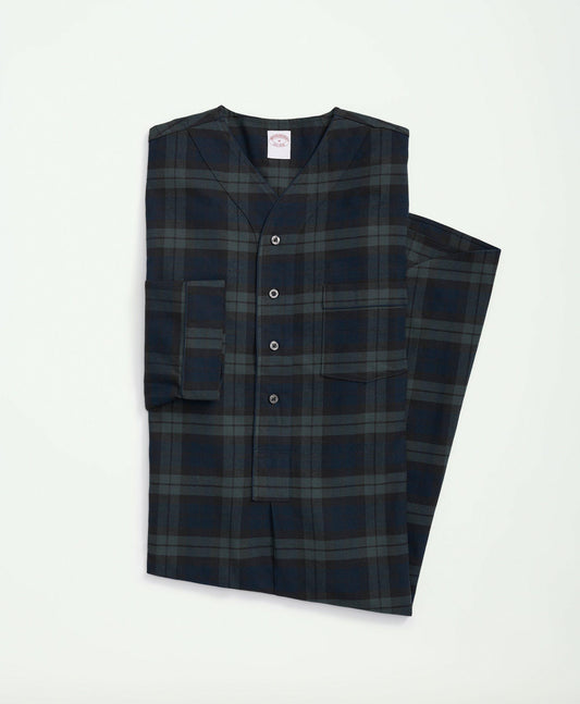 Cotton Flannel Tartan Nightshirt