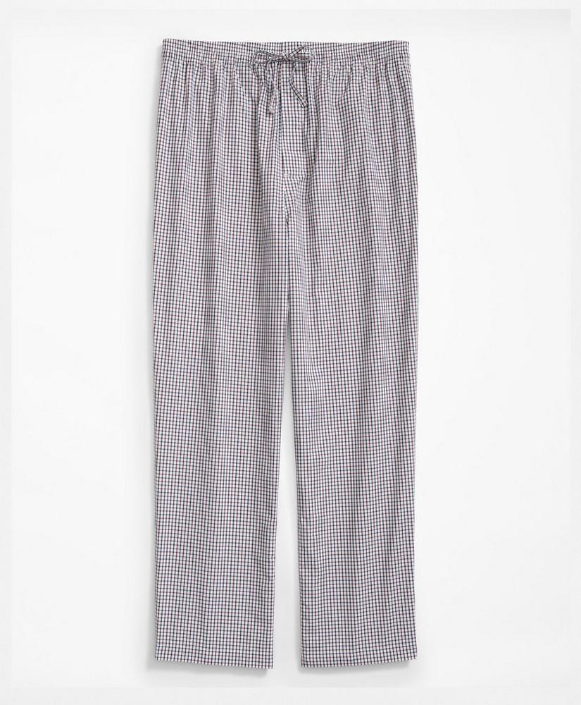 Cotton Broadcloth Tattersall Pajamas